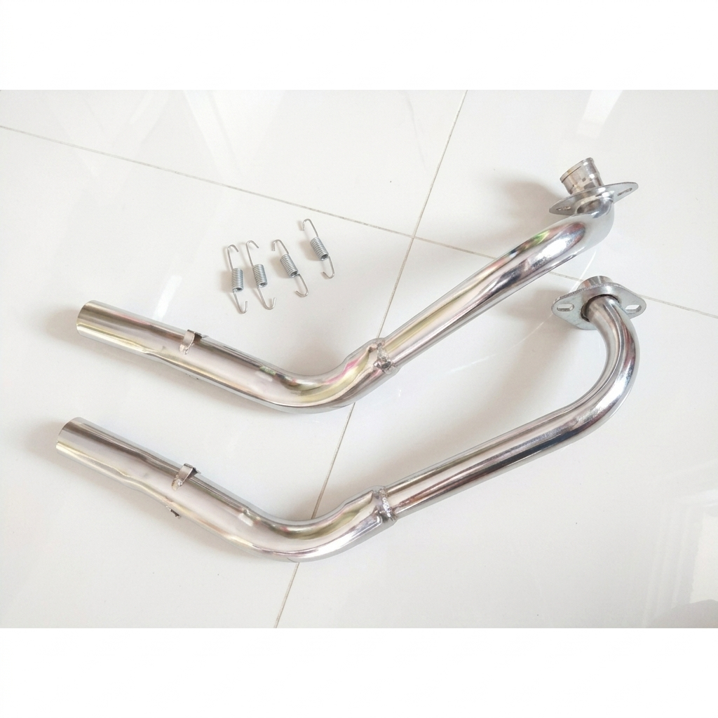 Leher Knalpot Racing inlet 35mm beat scoopie genio spacy vario pcx nouvo mio fino gear xride fazzio 