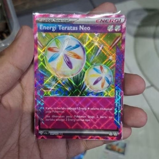Energi Teratas Neo - Pokemon Card Indonesia