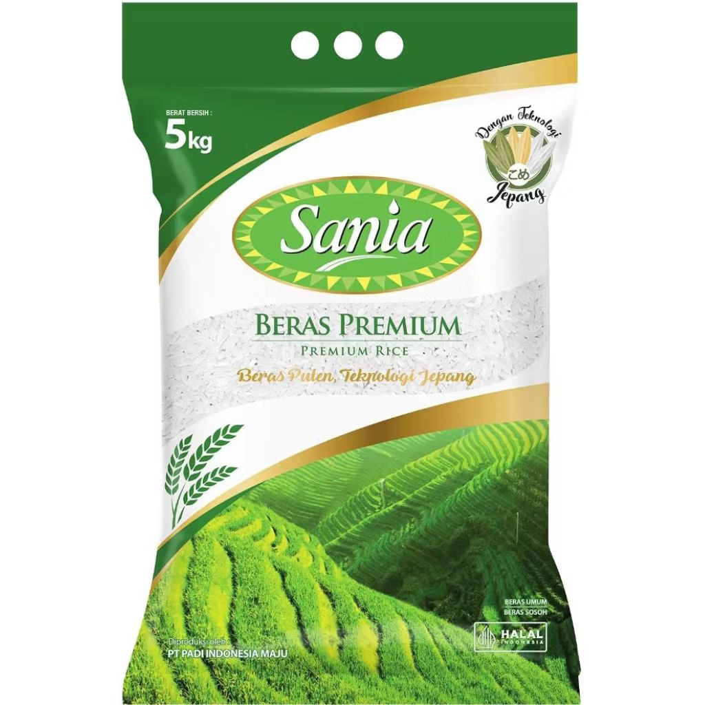 (LANGSUNG KIRIM) Beras sania lahap lele lahap wanita 5Kg pulen