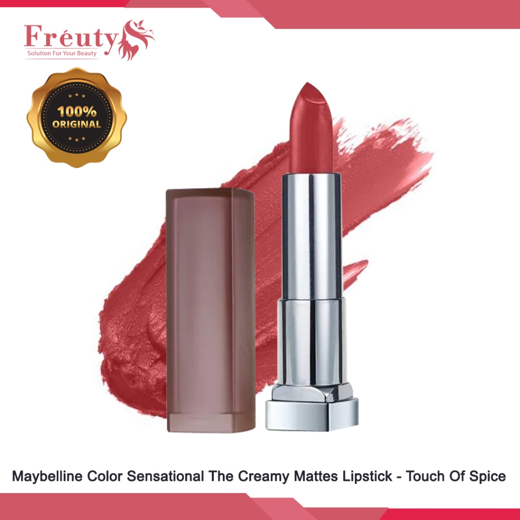 Maybelline Color Sensational The Creamy Mattes Lipstick Touch Of Spice / Lipstik