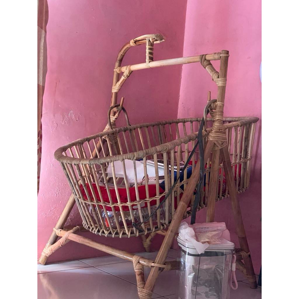 pl keranjang rotan bayi