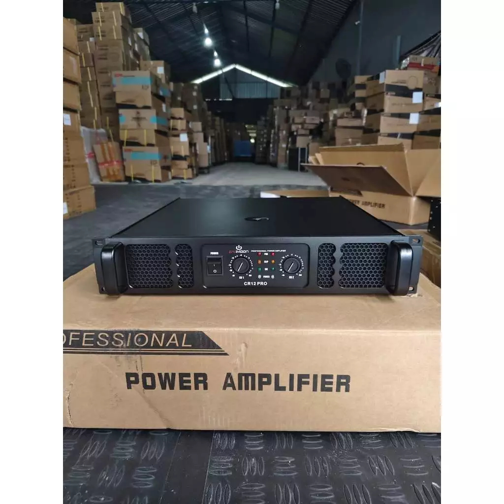 Power Crimson CR 12 PRO Power Amplifier CR12 PRO Crimson 2 channel