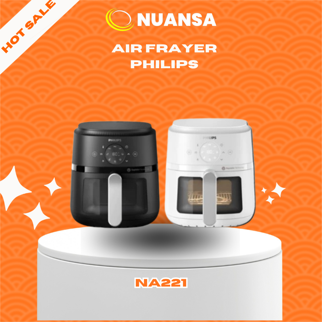Philips Air Fryer Seri 2000 4.2 Liter NA221 Series