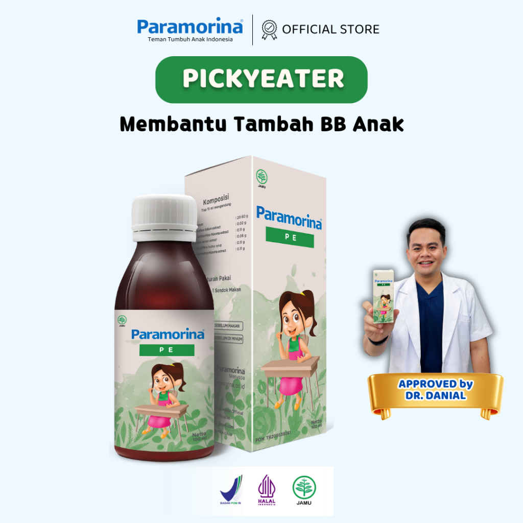 Madu Paramorina Pickyeater - Teman Makan dan Tambah BB Anak - 100ML
