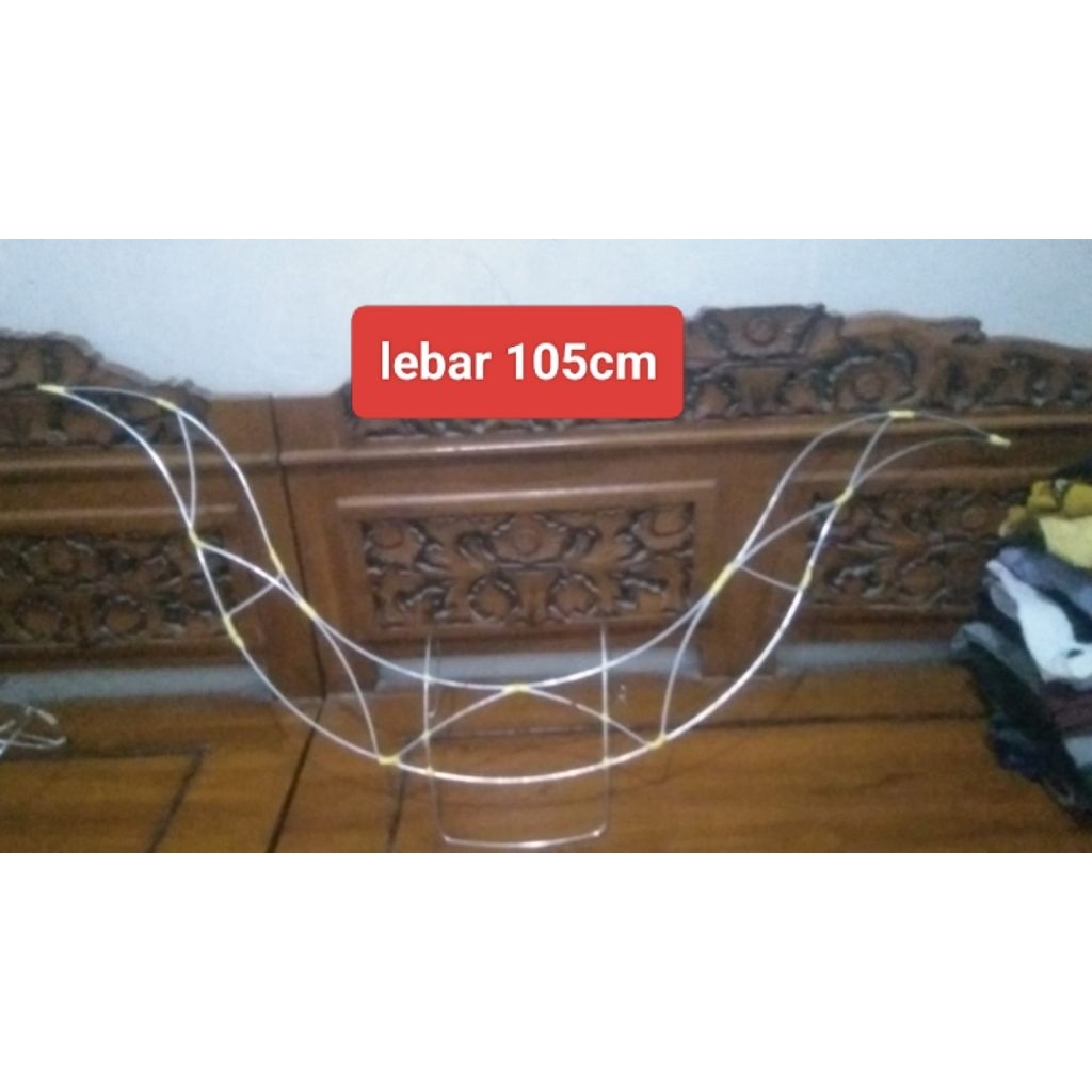 kerangka karnaval sayap / kerangka garuda