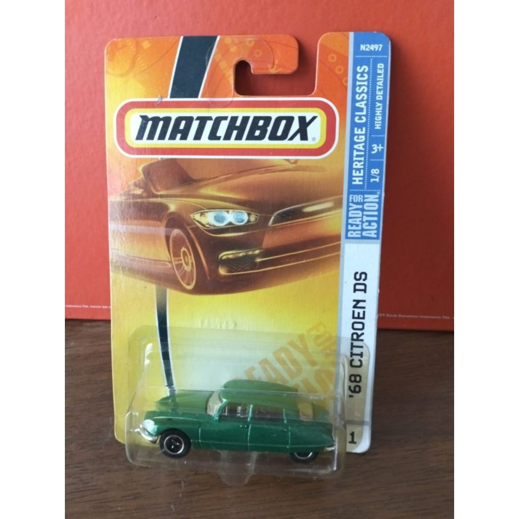 Matchbox Citroen DS Hijau tua