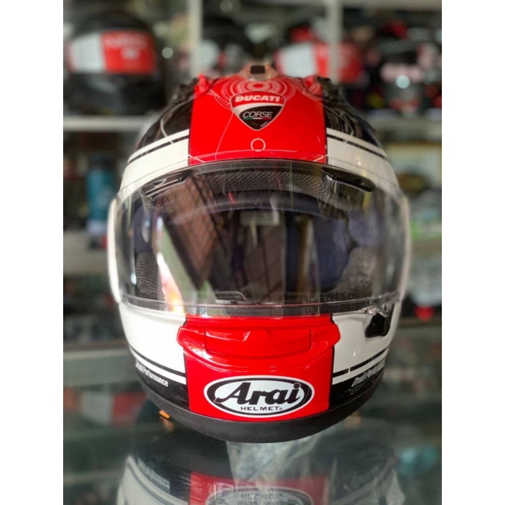 SECOND HELM ARAI RX-7X DUCATI CORSE V3 SIZE L ORIGINAL