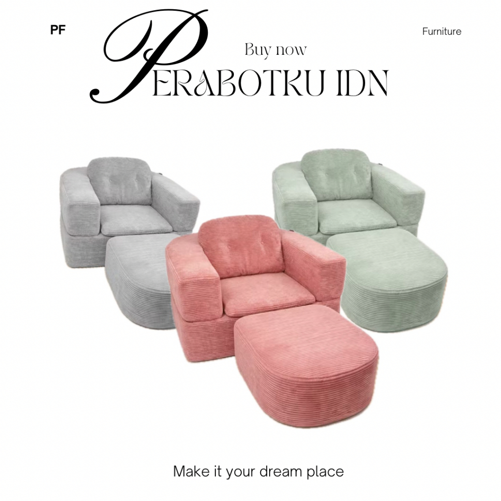 SOFA BED LIPAT KURSI BUSA EMPUK SOFA MINIMALIS SOFA KASUR PORTABLE