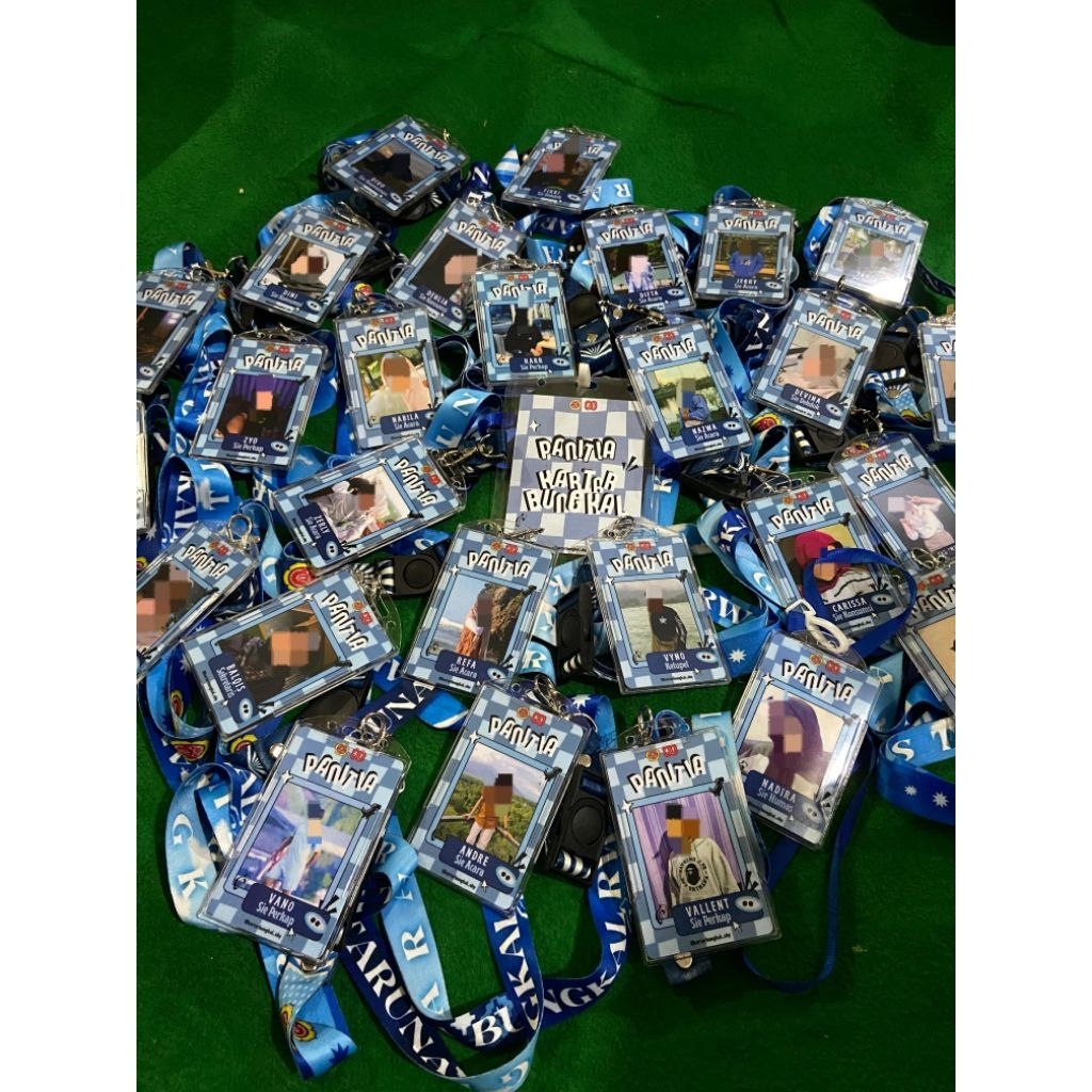 ID Card Aesthetic Custom | Name Tag Sekolah / Kerja