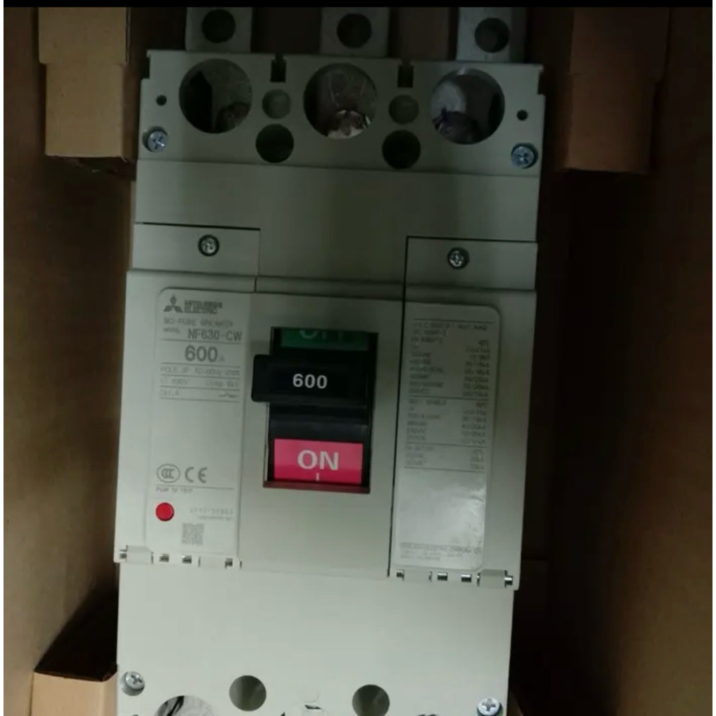 MCCB Mitsubishi NF600 CEW 3P 600A 50kA