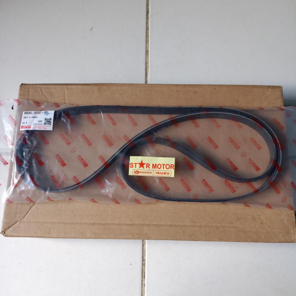 Fanbelt xenia dual VVTi,tali kipas avanza dual VVTi,v.belt rush/terios new dual vvti original