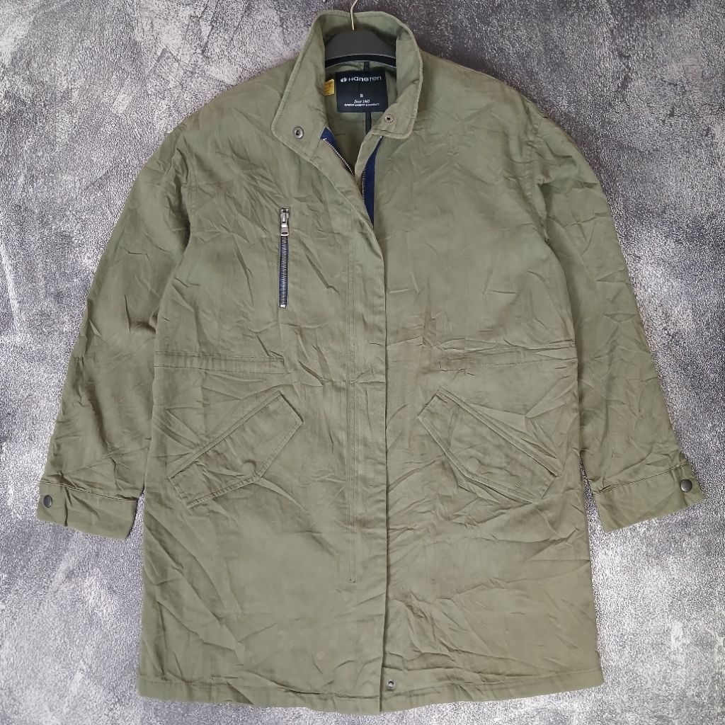 JAKET PARKA FISHTAIL BY HANGTEN SIZE M