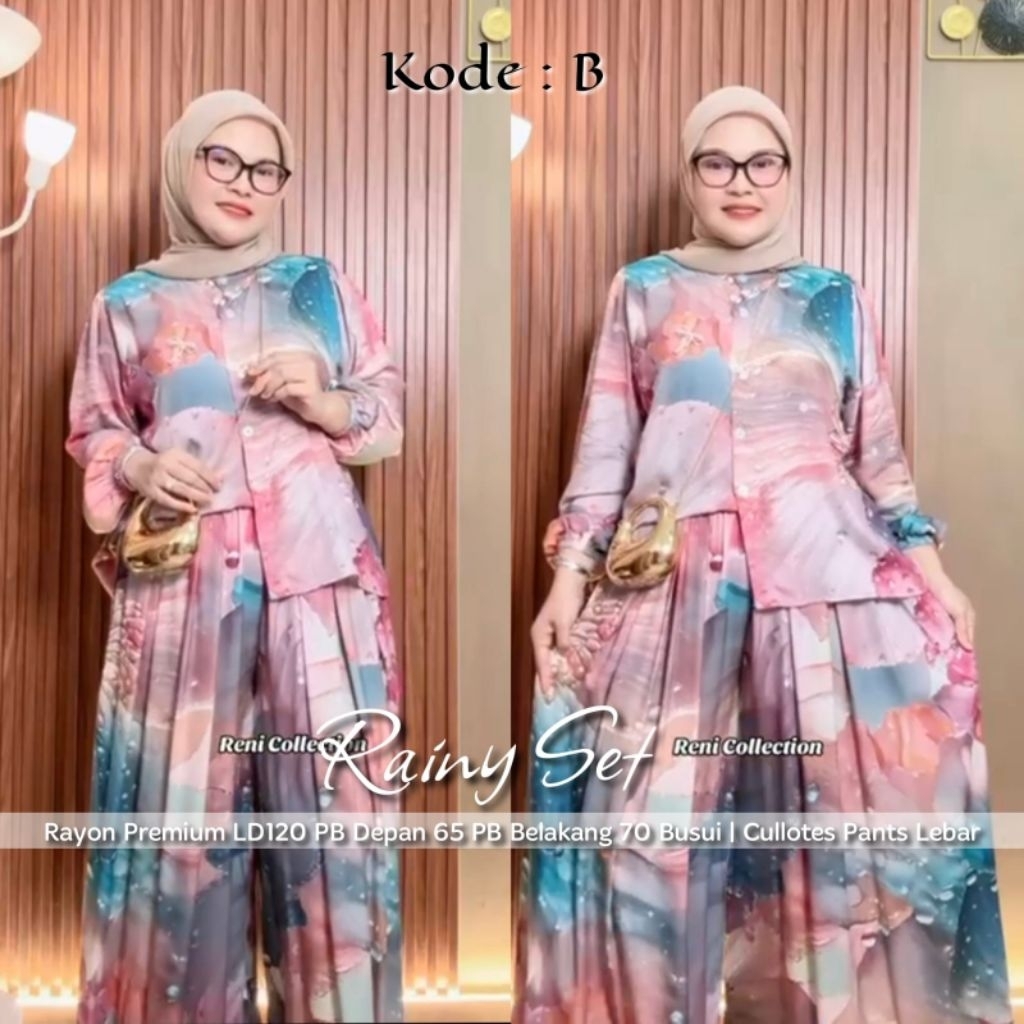 SET KULOT JUMBO BAHAN RAYON PREMIUM