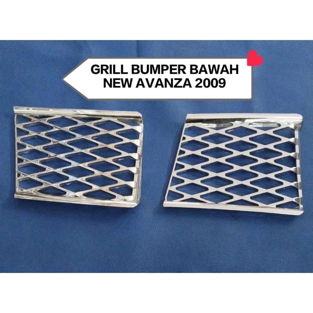GRILL BUMPER BAWAH NEW AVANZA 2009