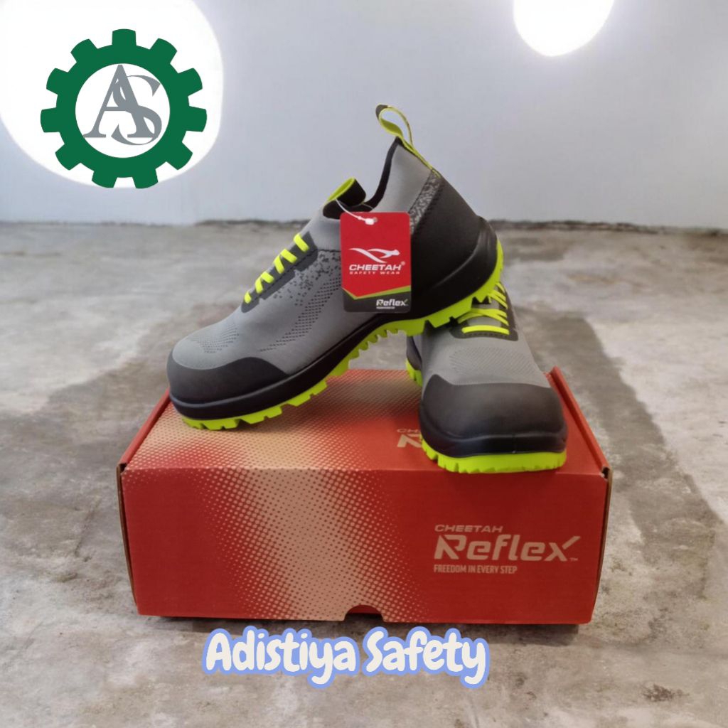 Sepatu Safety Cheetah Reflex 8083 / 8084 Original - Cheetah Reflex 8083 / 8084 Original 100% Murah