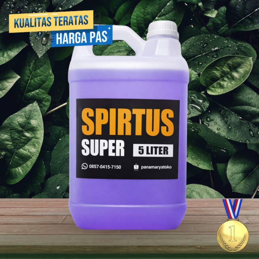 SPIRTUS SPIRITUS PREMIUM UNGU 5LITER BERKUALITAS
