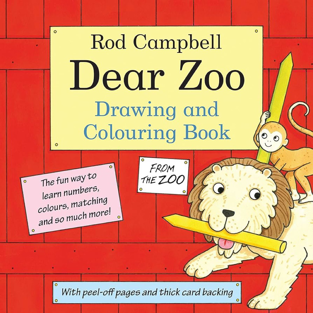Dear Zoo Drawing and Colouring Book / Buku Menggambar dan Mewarnai