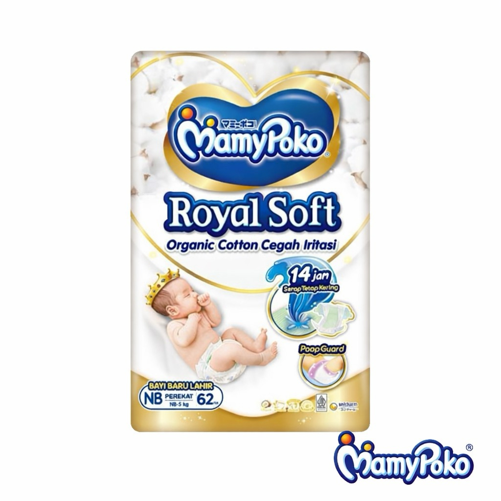 MAMYPOKO ROYAL SOFT NEWBORN 62 PEREKAT