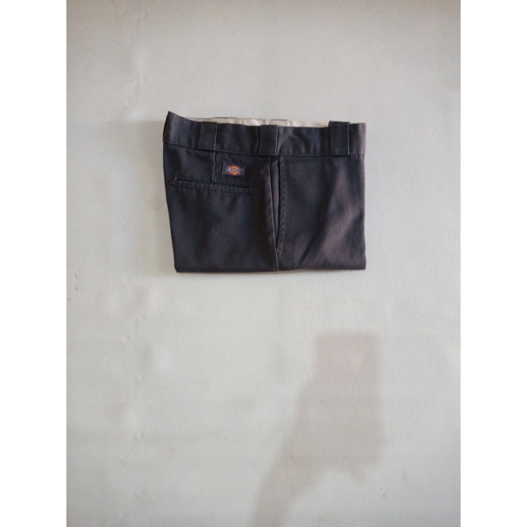 Celana Dickies 874 Original Fit Dark Grey Size 31×30 Rework Bootcut Second Brand Dickies