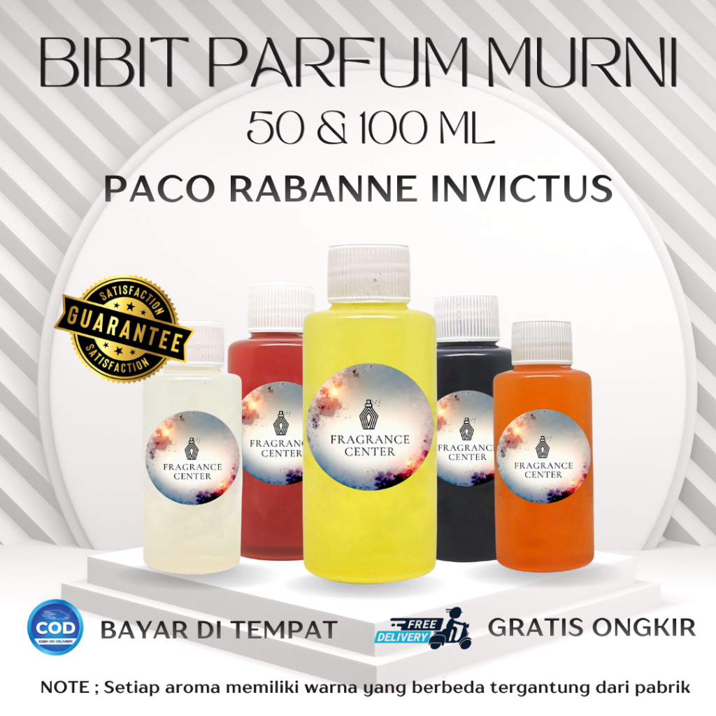 Bibit Parfum PACO INVICTUS / RABANNE Murni