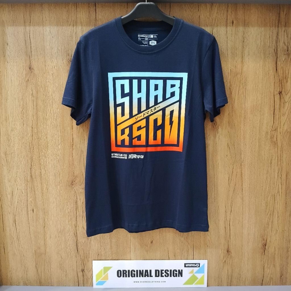 T-shirt/kaos/atasan Activewear pria Sharks.co brand original