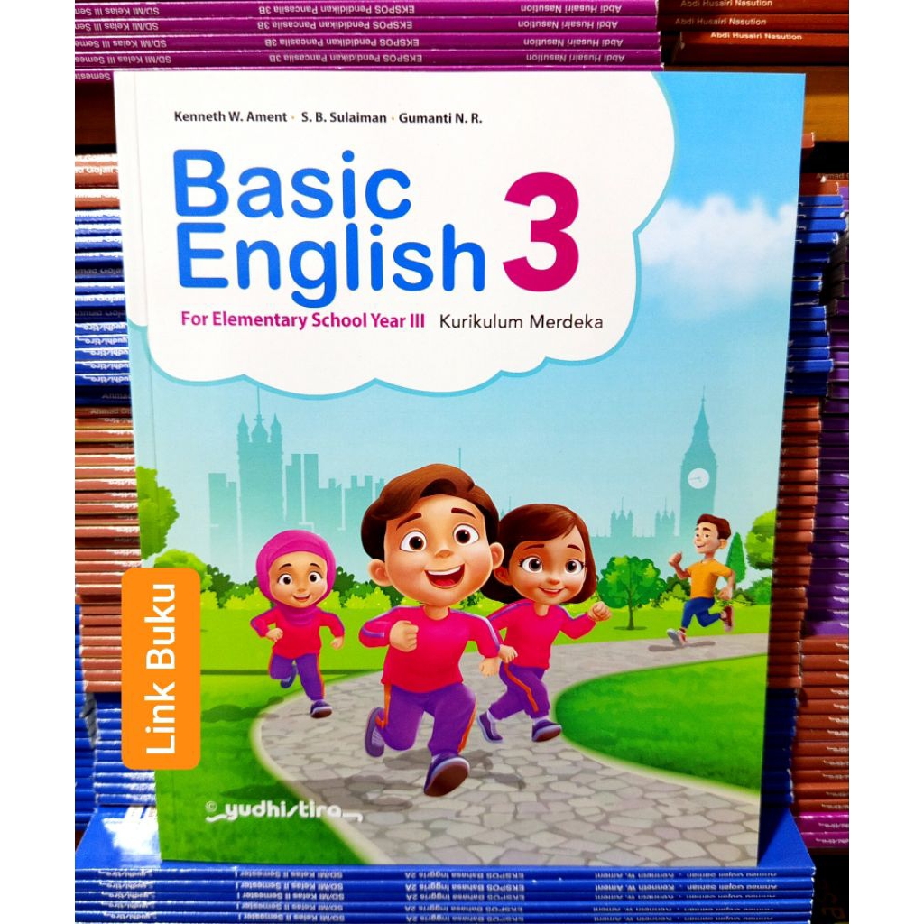Buku Basic English Bahasa Inggris SD Kelas 3 Kurikulum Merdeka Yudhistira