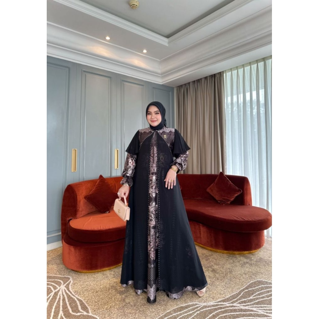 Terbaru Abaya NewLusy Airflow Dress// Romario Dress By New Lusy//Amerta Dress