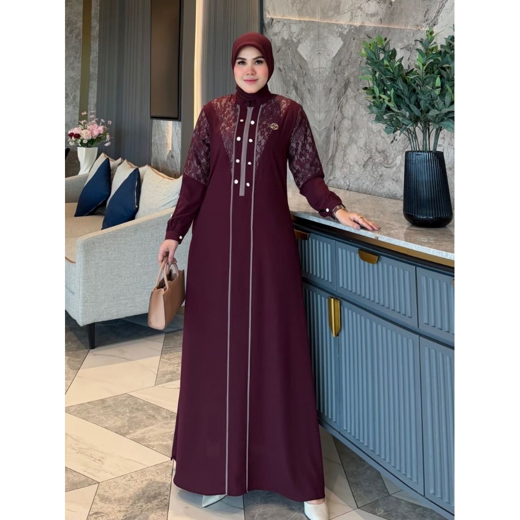 Gamis NewLusy Original//Abaya Hikmat By Nasya//Vol.2,3,4,5//Dress Daisy1