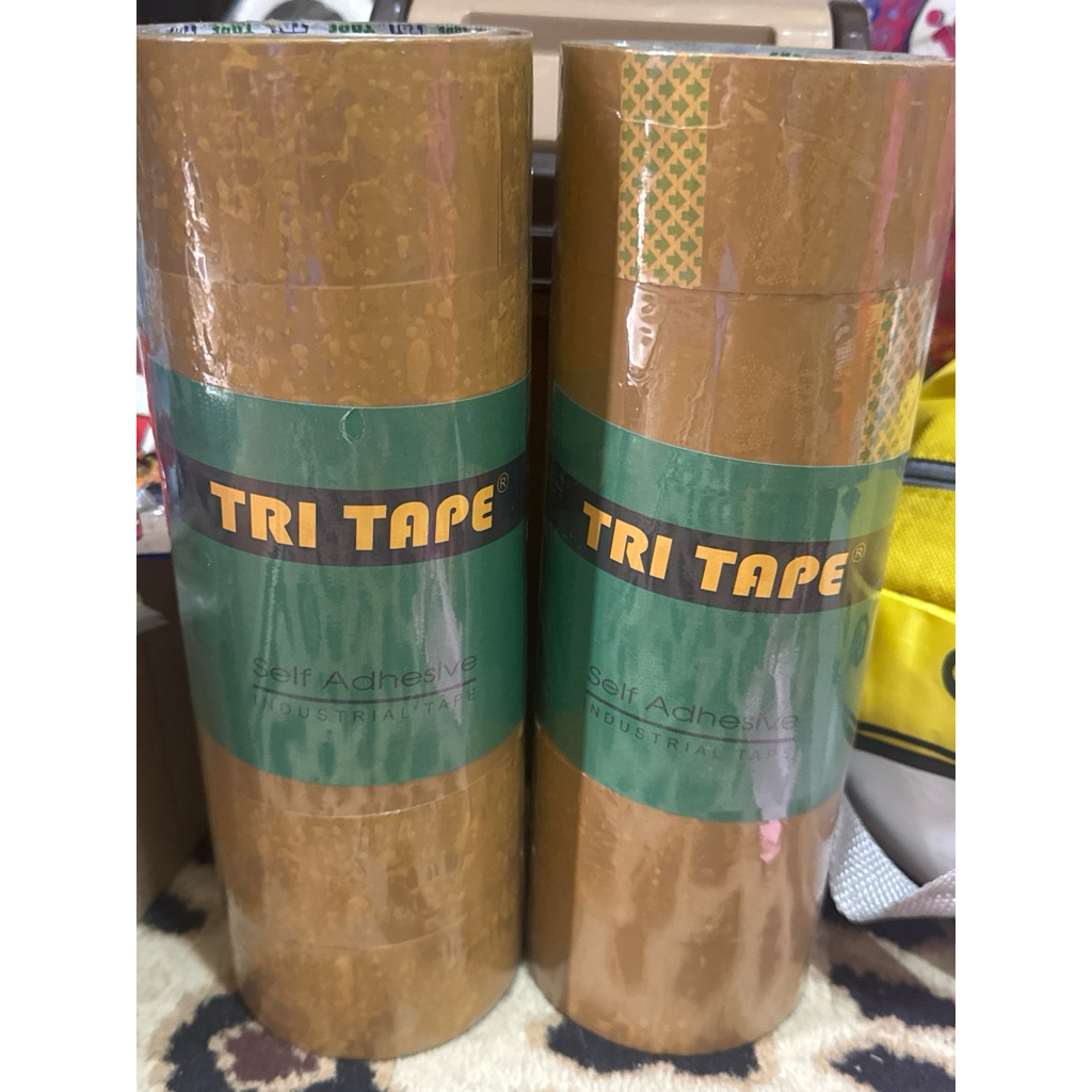 lakban tri tape harga per pack isi 6 pcs