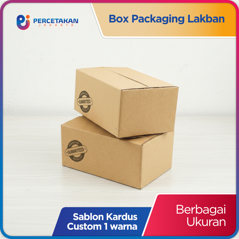 SABLON /CETAK BOX KARDUS LAKBAN | DUS PACKING E-FLUTE | Kardus / Karton Box