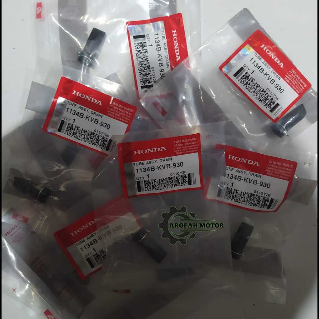 1134BKVB930 Tube Assy Drain Honda Vario 110 CW