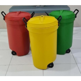 Tong Sampah Besar 120 Liter / Tempat Sampah 120 lt Roda / Tong Sampah Roda Plastik Besar Jumbo Multi