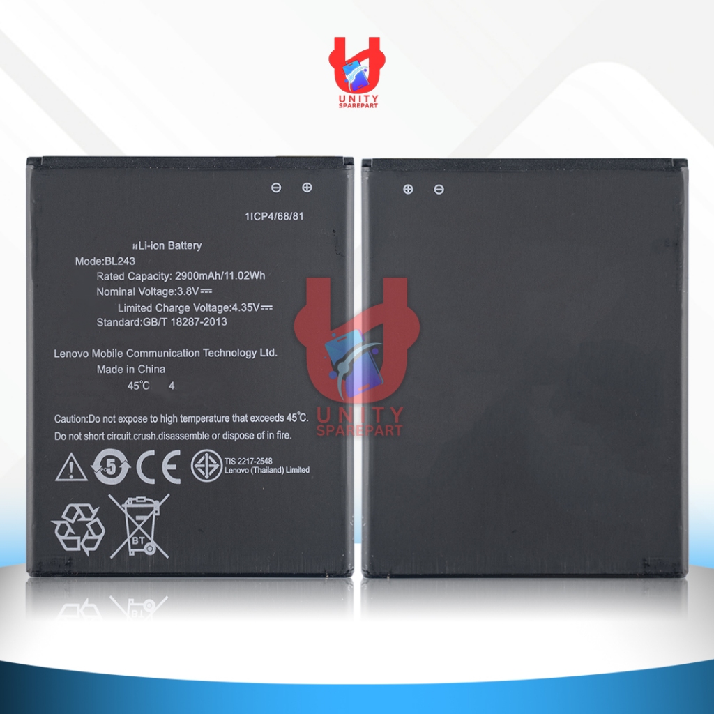 BATERAI BATRE LENOVO A7000 / BATERAI LENOVO A7000+ / A7000 PLUS / K3 NOTE BL243