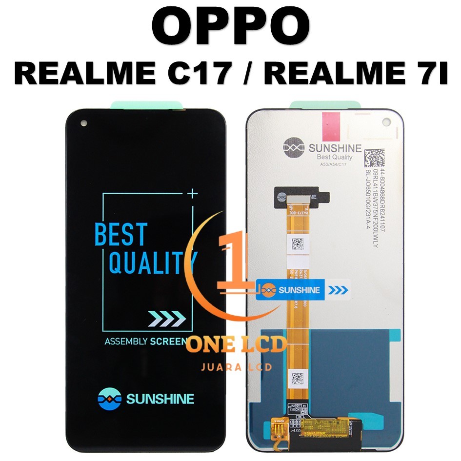 LCD TOUCHSCREEN REALME C17 / REALME 7I COMPLETE ORIGINAL 100% FULLSET