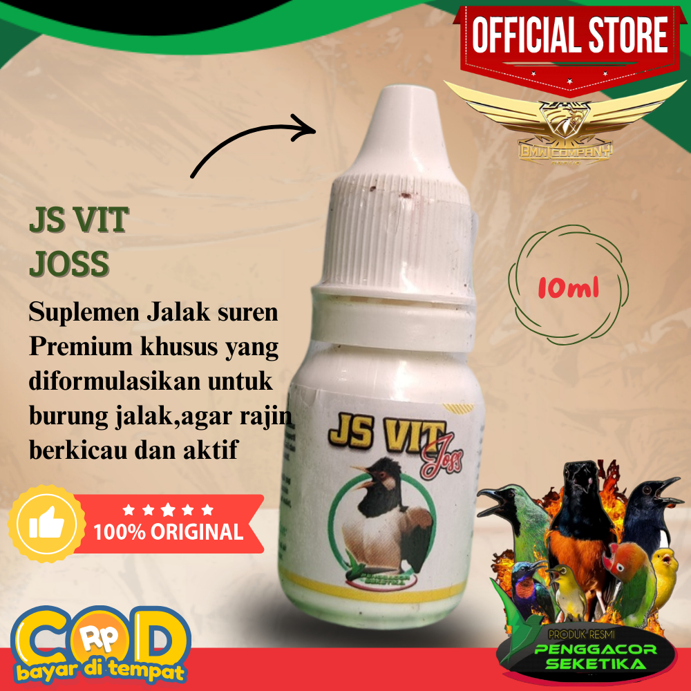 JS Vit Joss Vitamin Suplemen Burung Jalak Suren