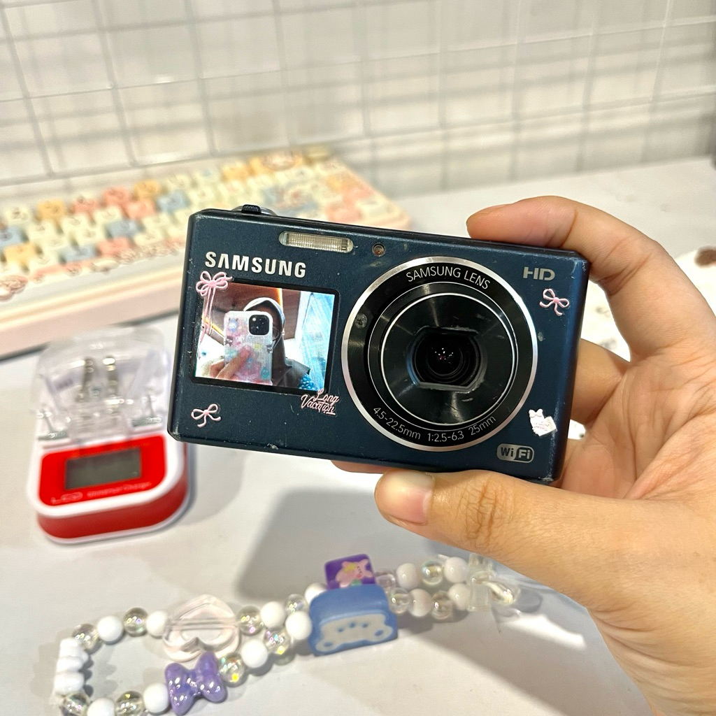 Samsung DV150f Navy [Rare aesthetic camera]