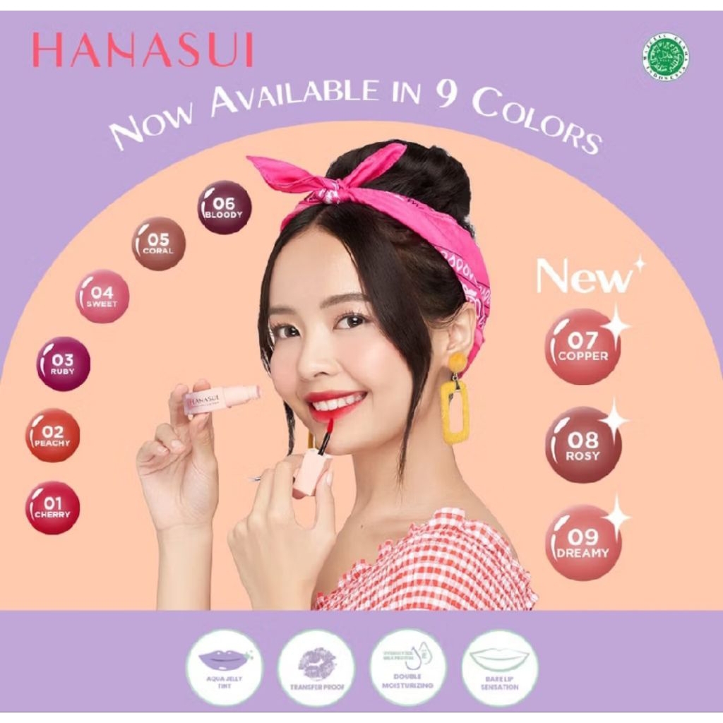 Hanasui Tintdorable Lip Stain Hanasui lip stain
