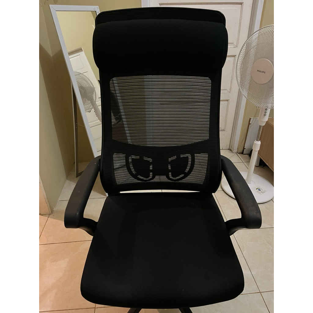 [Preloved] Informa G Zilton V2 Kursi Kantor Sandaran Tinggi - Hitam
