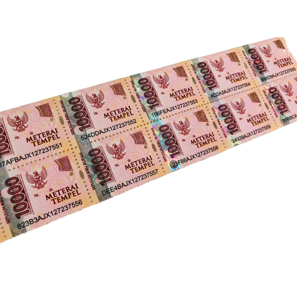 MATERAI 10000 ASLI