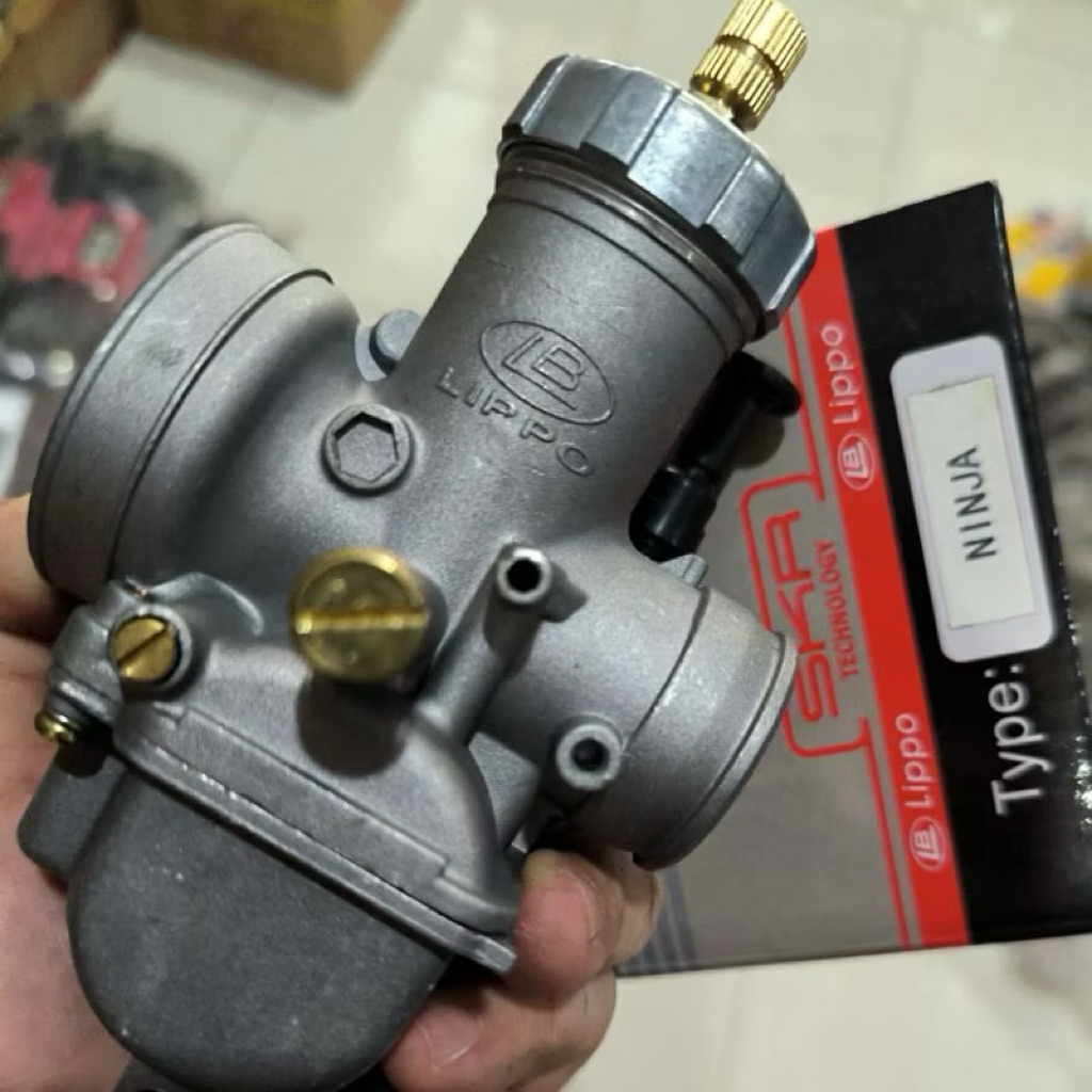 karbu karburator ninja PWL 26 lippo