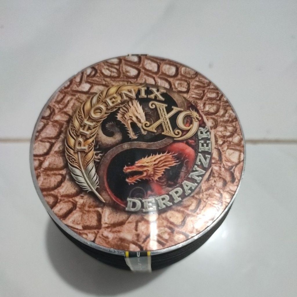 (BONUS 1 KLOS MATOT PUTIH 1600Y) Gelasan Matot Phoenix 9 Naga x Derpanzer Bahan Black Monster & HDPE