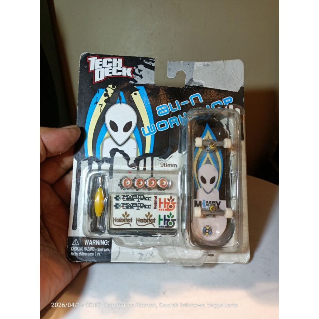 tech deck finger board games alien workshop habitat spin master rare