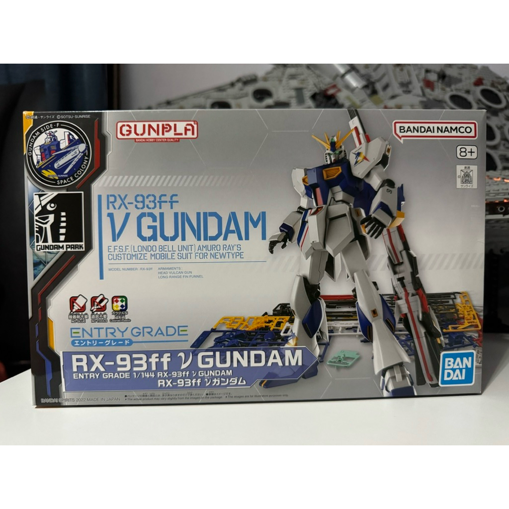 Entry Grade Nu Gundam FF eg nu gundam ff bandai limited bnib