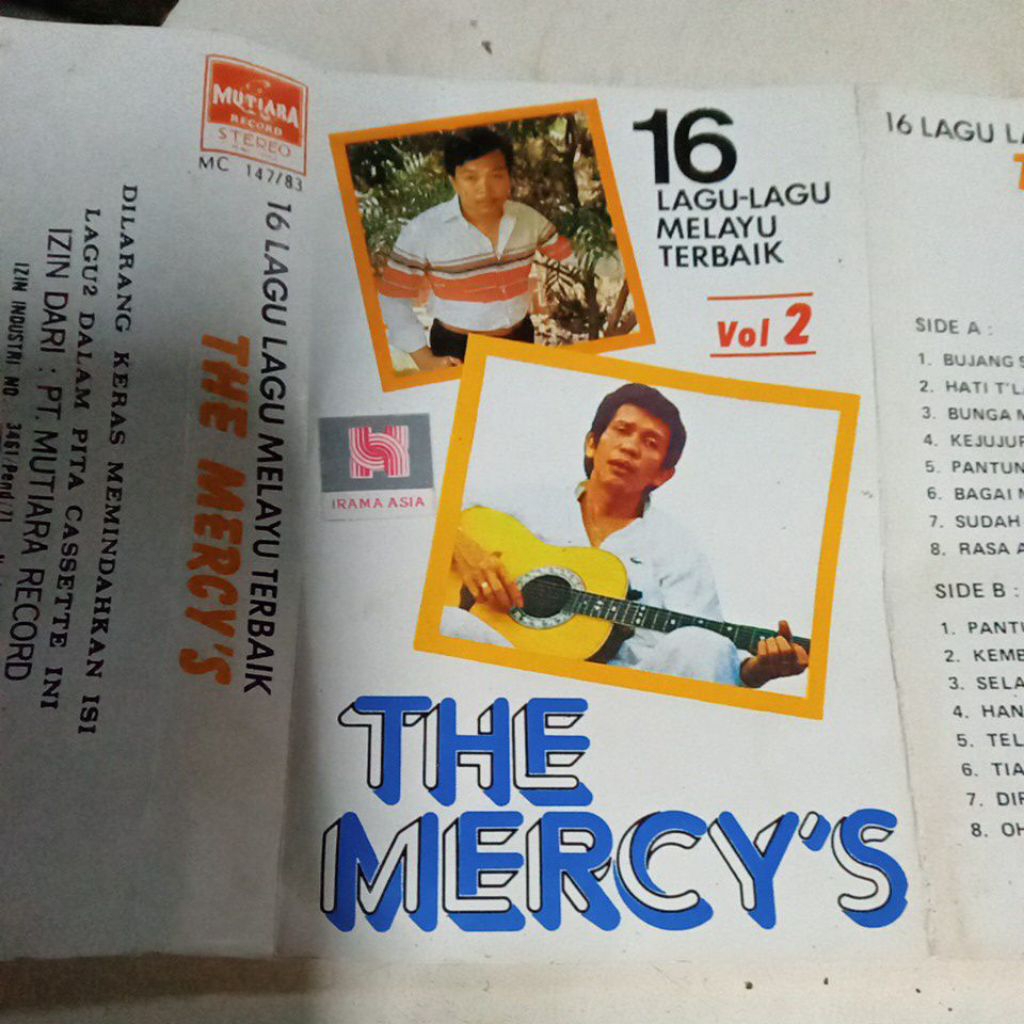 kaset pita THE MERCYS L26