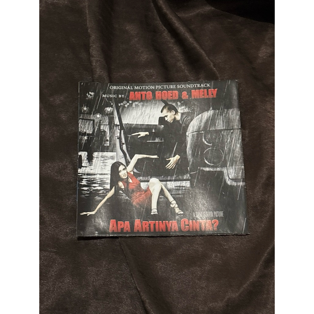 CD ALBUM ANTO HOED DAN MELLY APA ARTINYA CINTA ORIGINAL