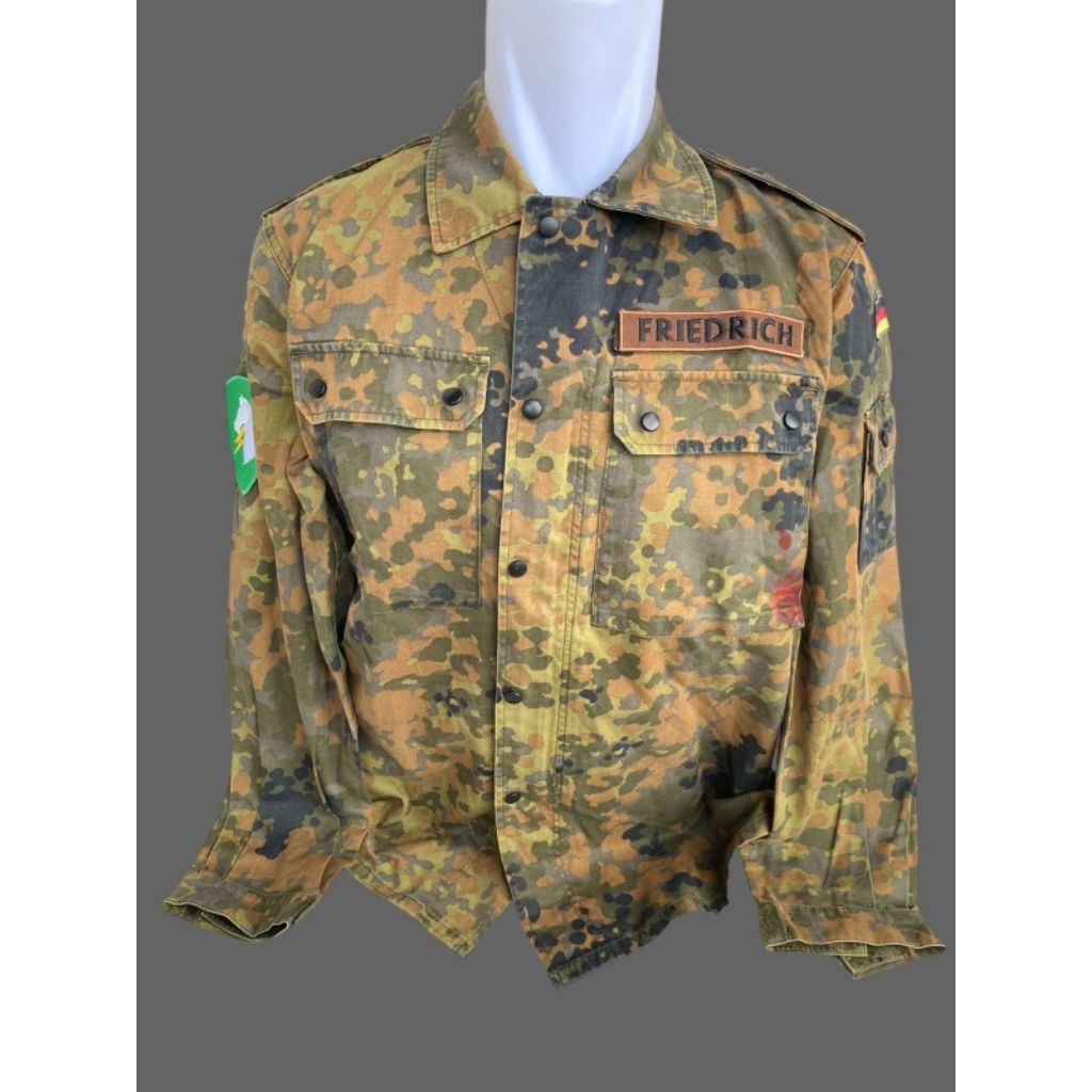 Kemeja BDU Camo Loreng Flecktarn Tentara Jerman Army Original (32)