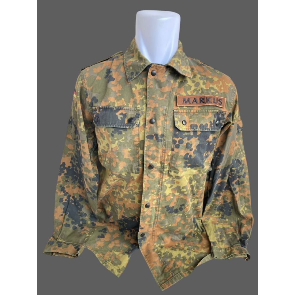 Kemeja BDU Camo Loreng Flecktarn Tentara Jerman Army Original (36)