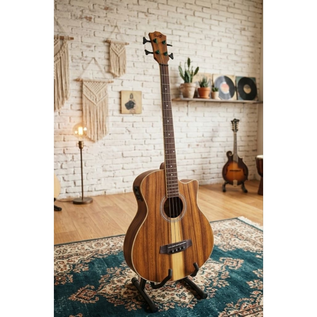 bass akustik electrik cowboy original