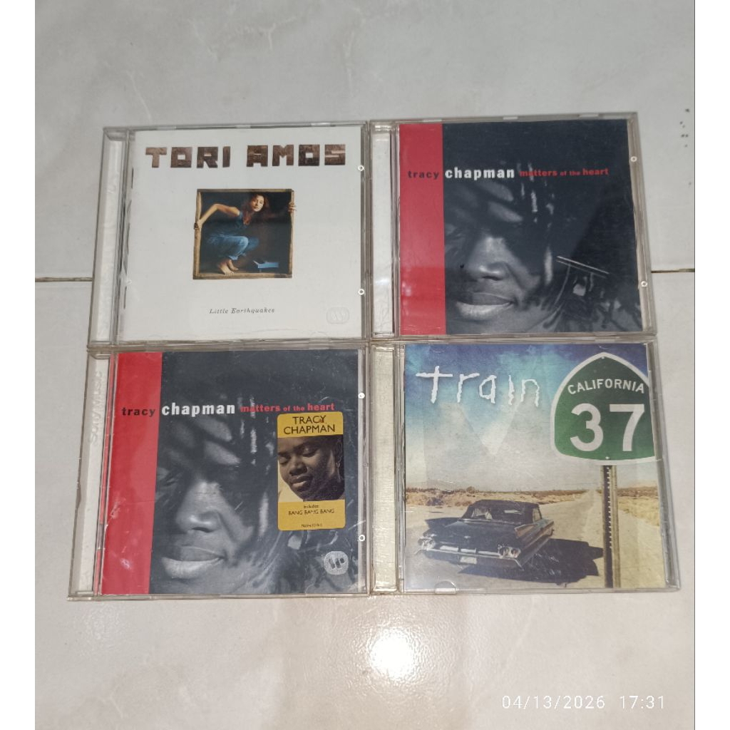 cd TORI AMOS-Little Earthquakes / TRACY CHAPMAN-Matters Of The Heart (1) / TRACY CHAPMAN-Matters Of 