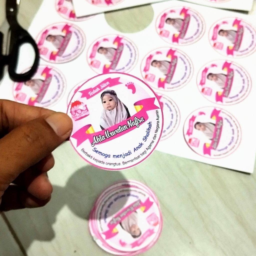 Stiker Tedak Siten Cewek